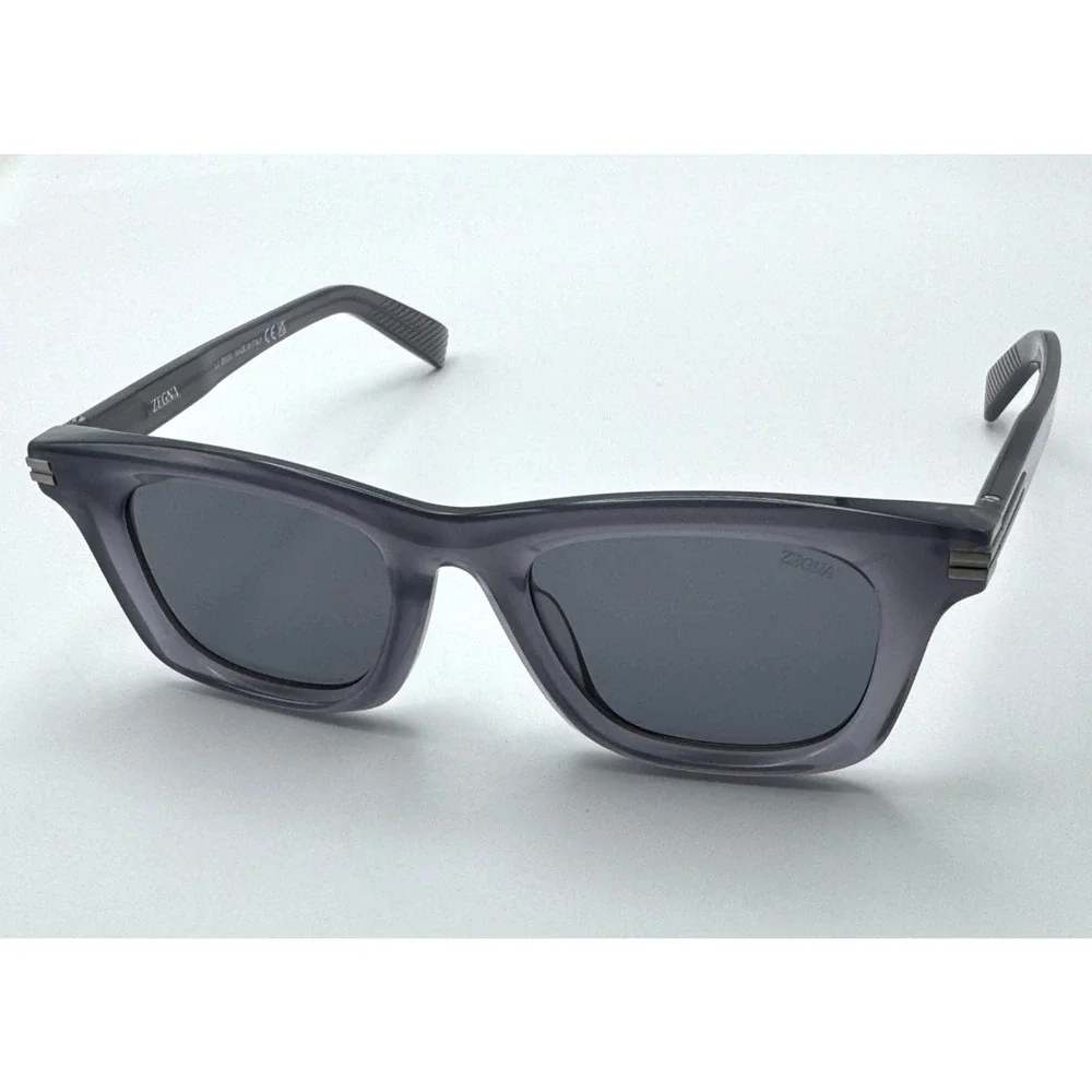 Ermenegildo Zegna Sunglasses EZ0270-F 20D Gray Frame Polarized Gray Lens 52mm